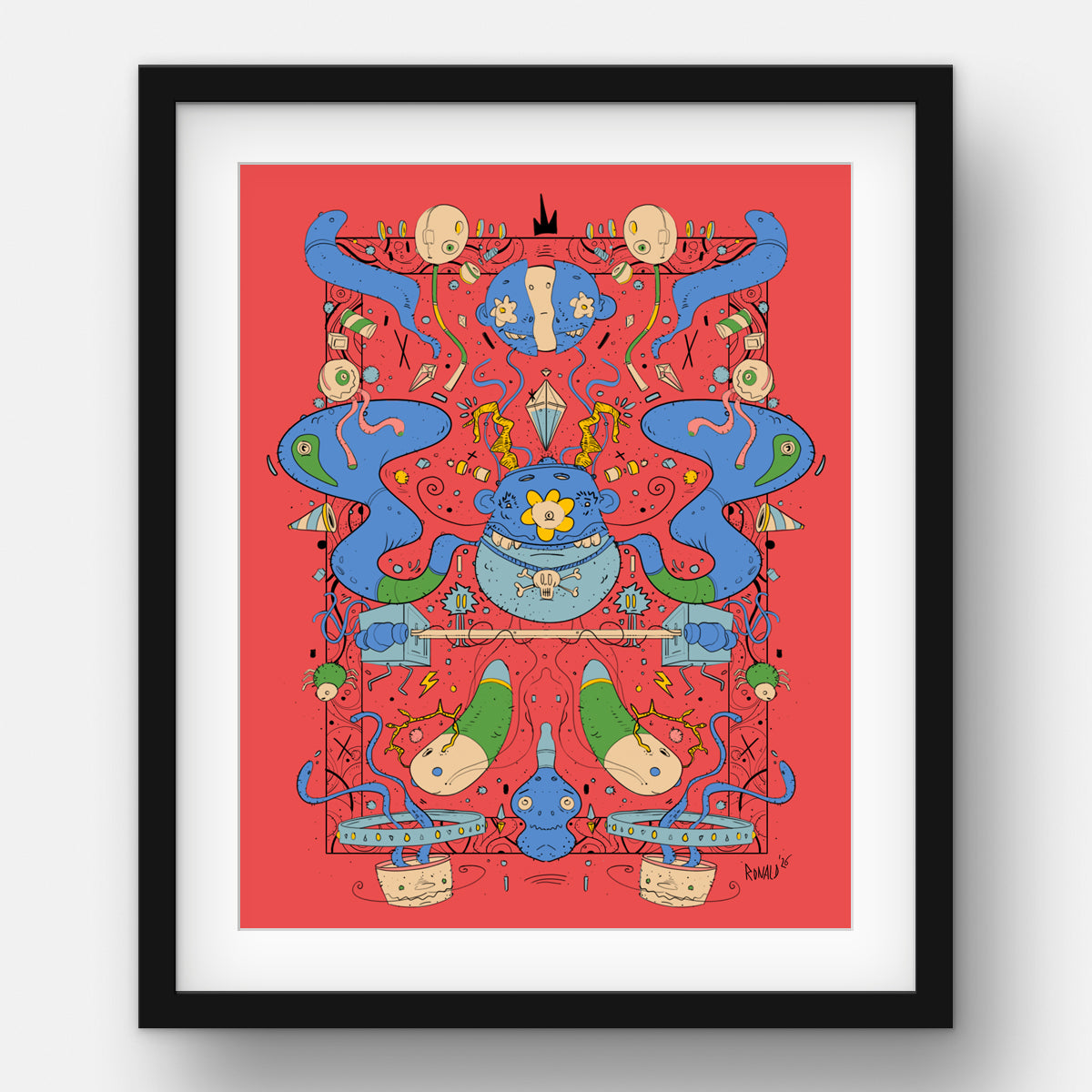The Keeper of Curiosity - Limited Edition Print (Full color version)