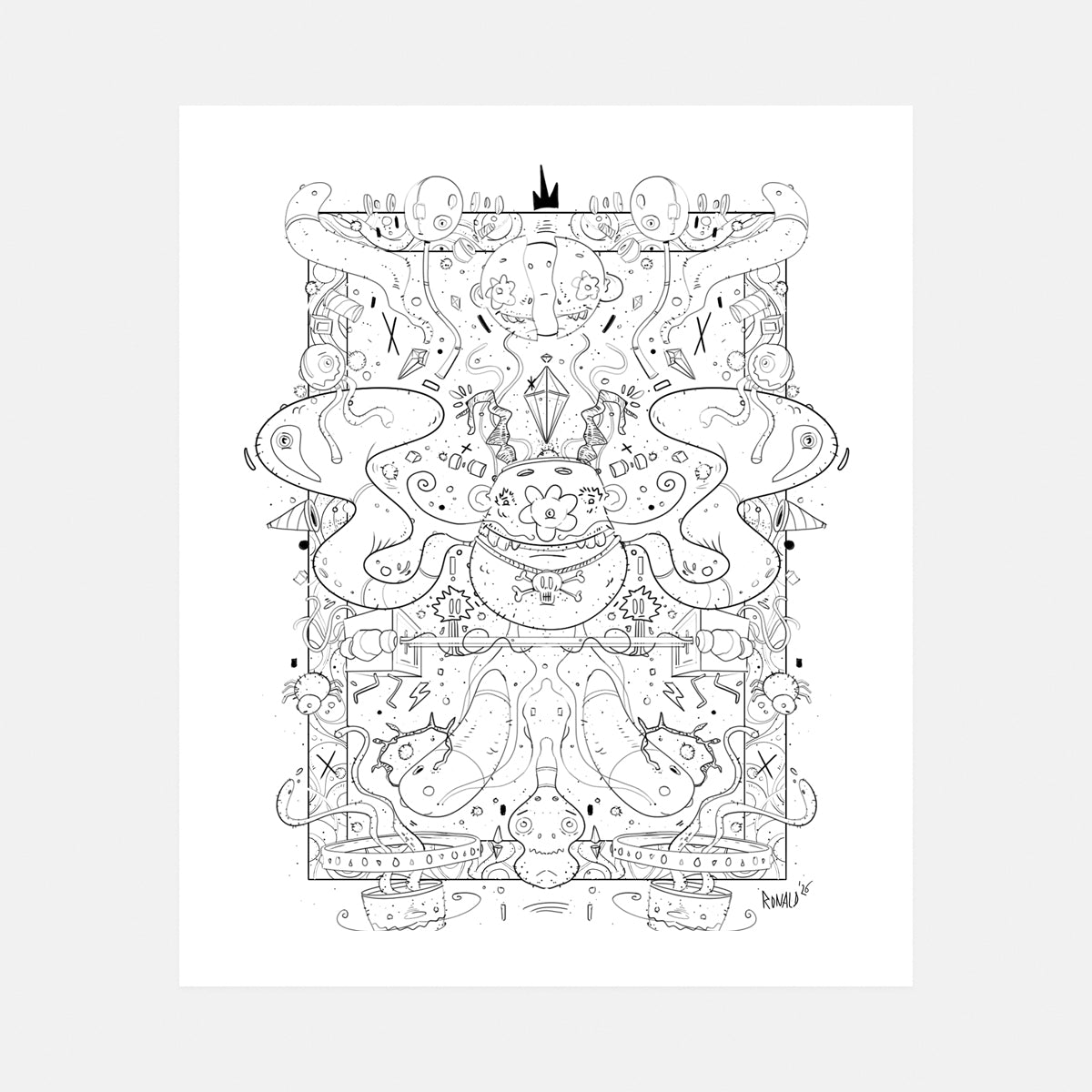 The Keeper of Curiosity - Limited Edition Print