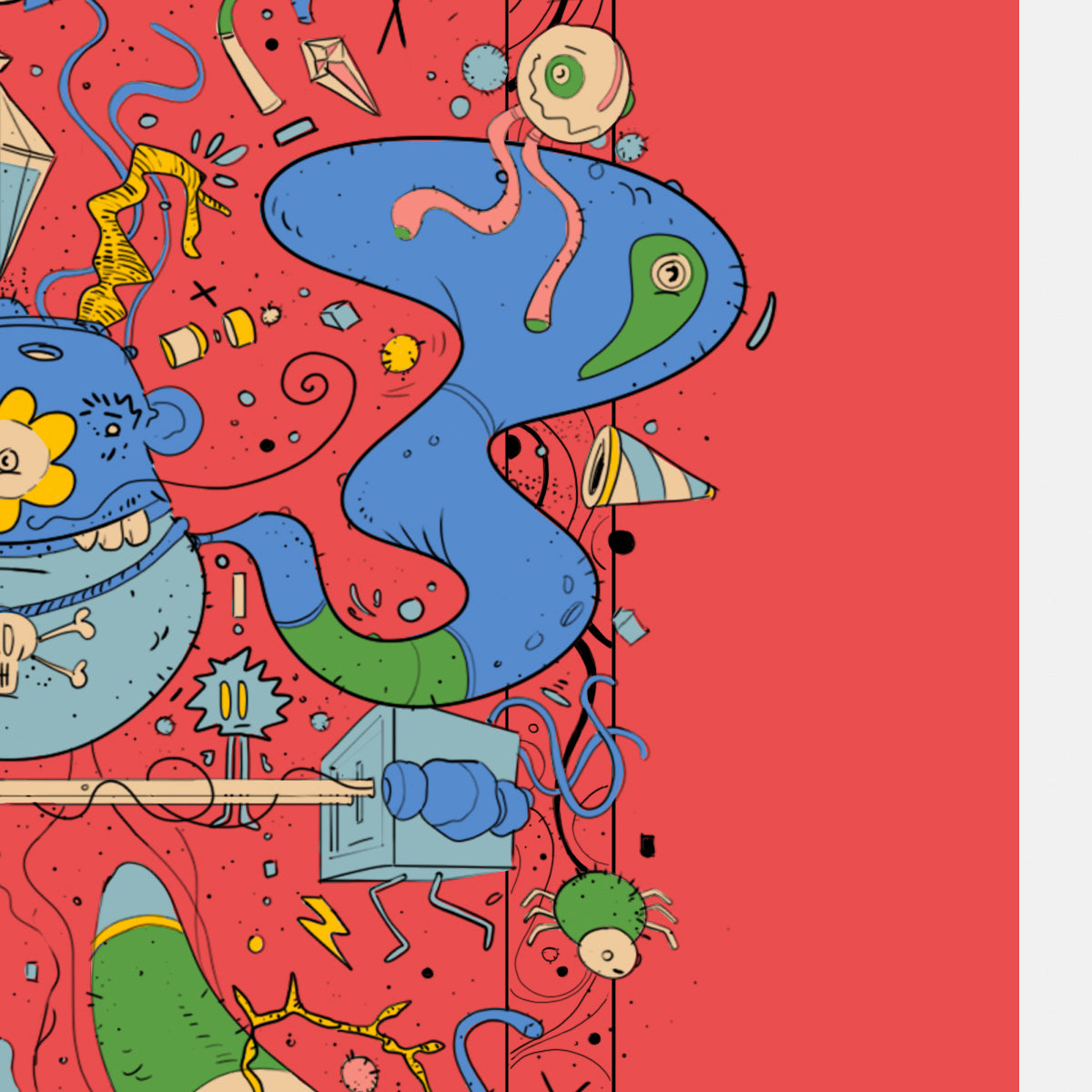 The Keeper of Curiosity - Limited Edition Print (Full color version)
