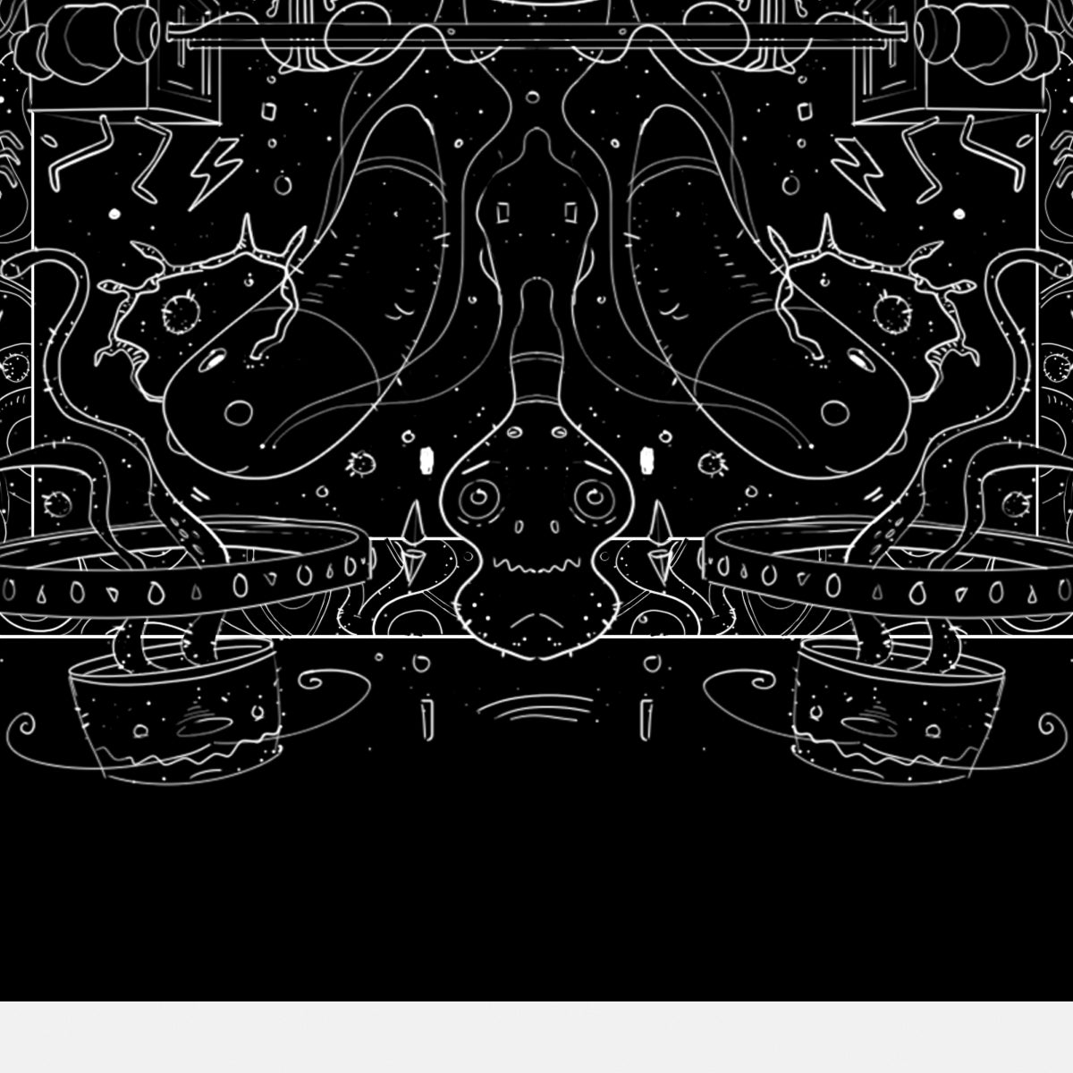 The Keeper of Curiosity - Limited Edition Print (Black version)