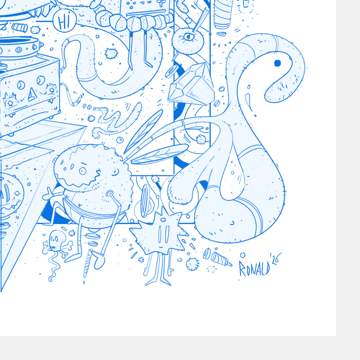 Welcome To My World - Limited Edition Print (Ocean Version)