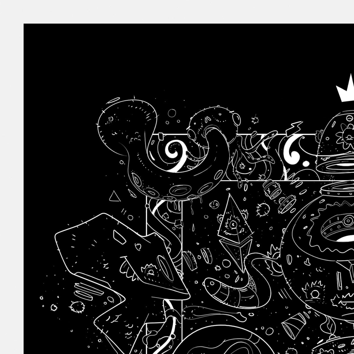Welcome To My World - Limited Edition Print (Black Version)