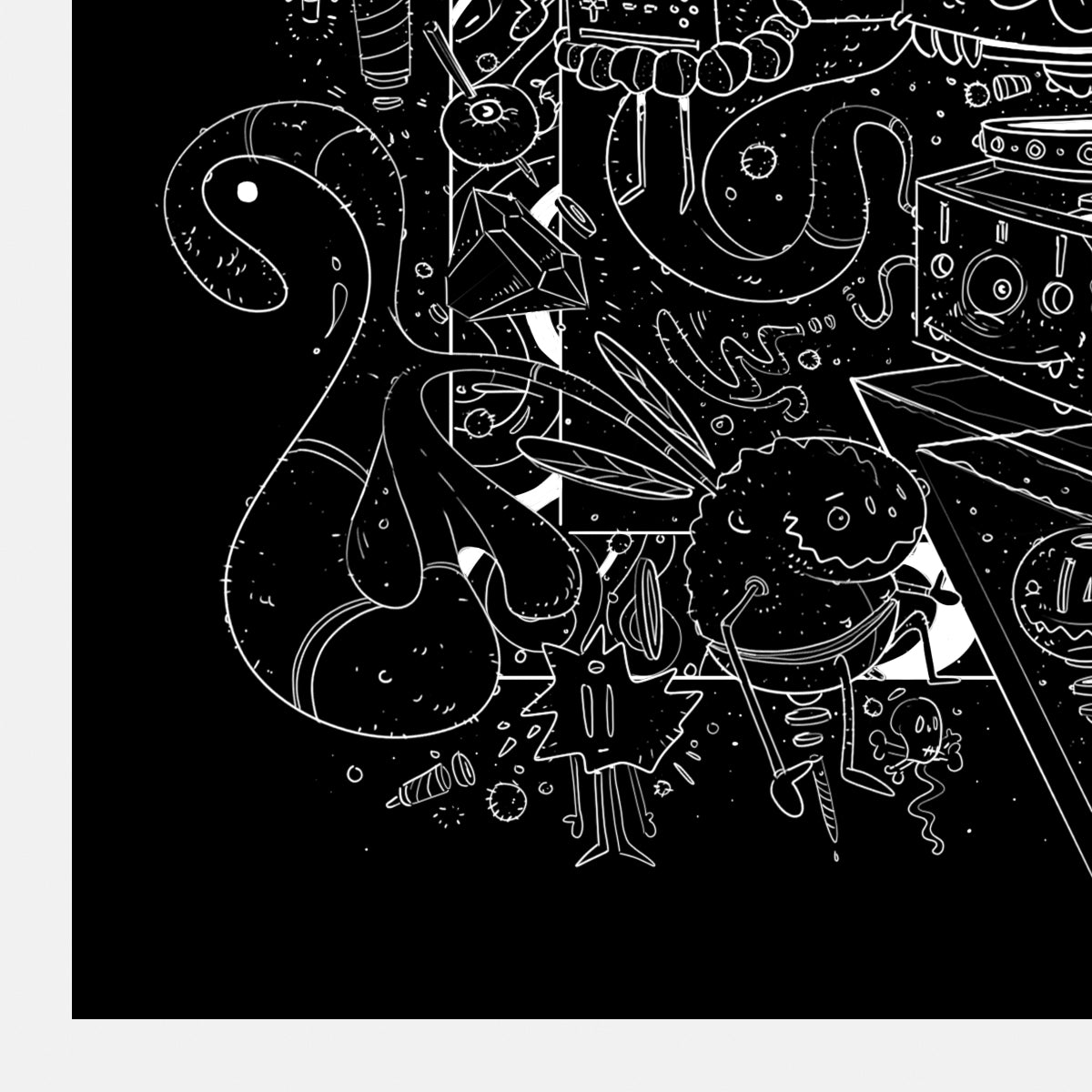 Welcome To My World - Limited Edition Print (Black Version)