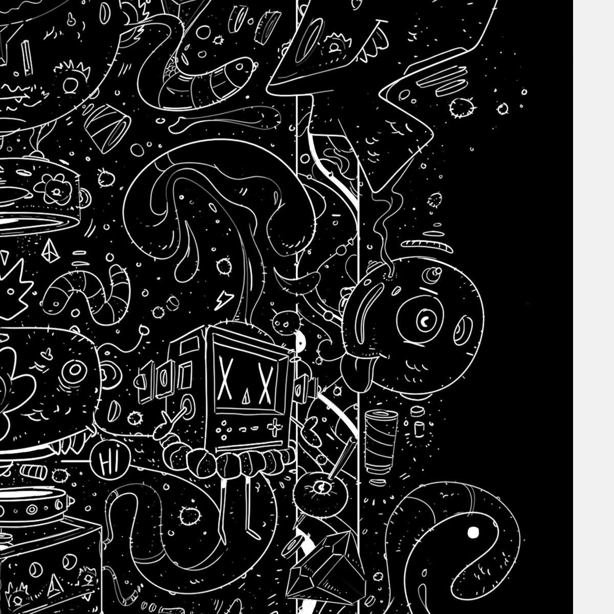 Welcome To My World - Limited Edition Print (Black Version)